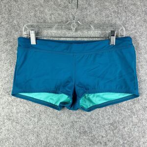 Title Nine Swim Bottoms Womens Medium Bathing Suit Boy Short Bikini Beach Surf